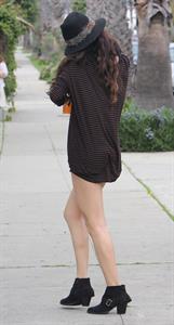 Selena Gomez leaving Panera Bread in LA 2/2/13 