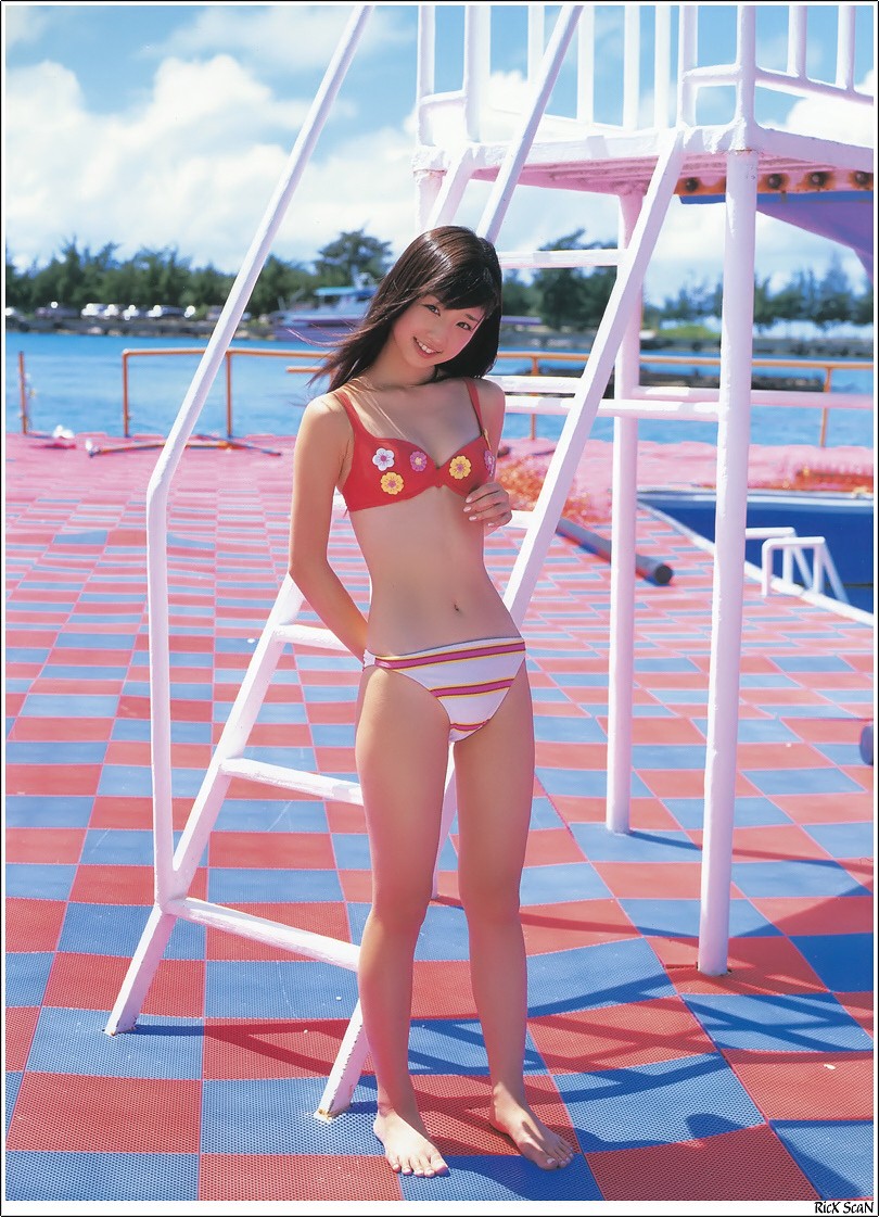 Yuko Ogura in a bikini