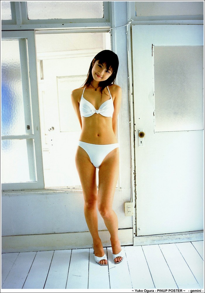 Yuko Ogura in a bikini