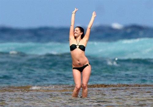 Drew Barrymore in a bikini