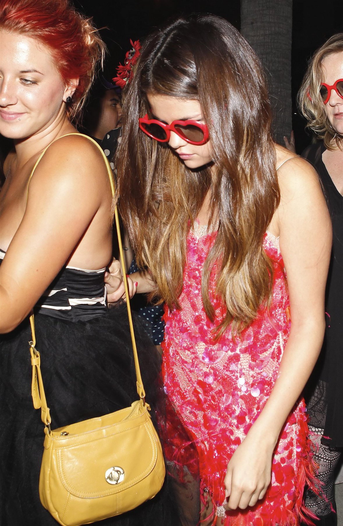 Selena Gomez Bootsie Bellows West Hollywood on June 26, 2012