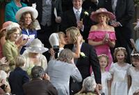 Olivia Wilde on the set for the movie Rush on April 2, 2012