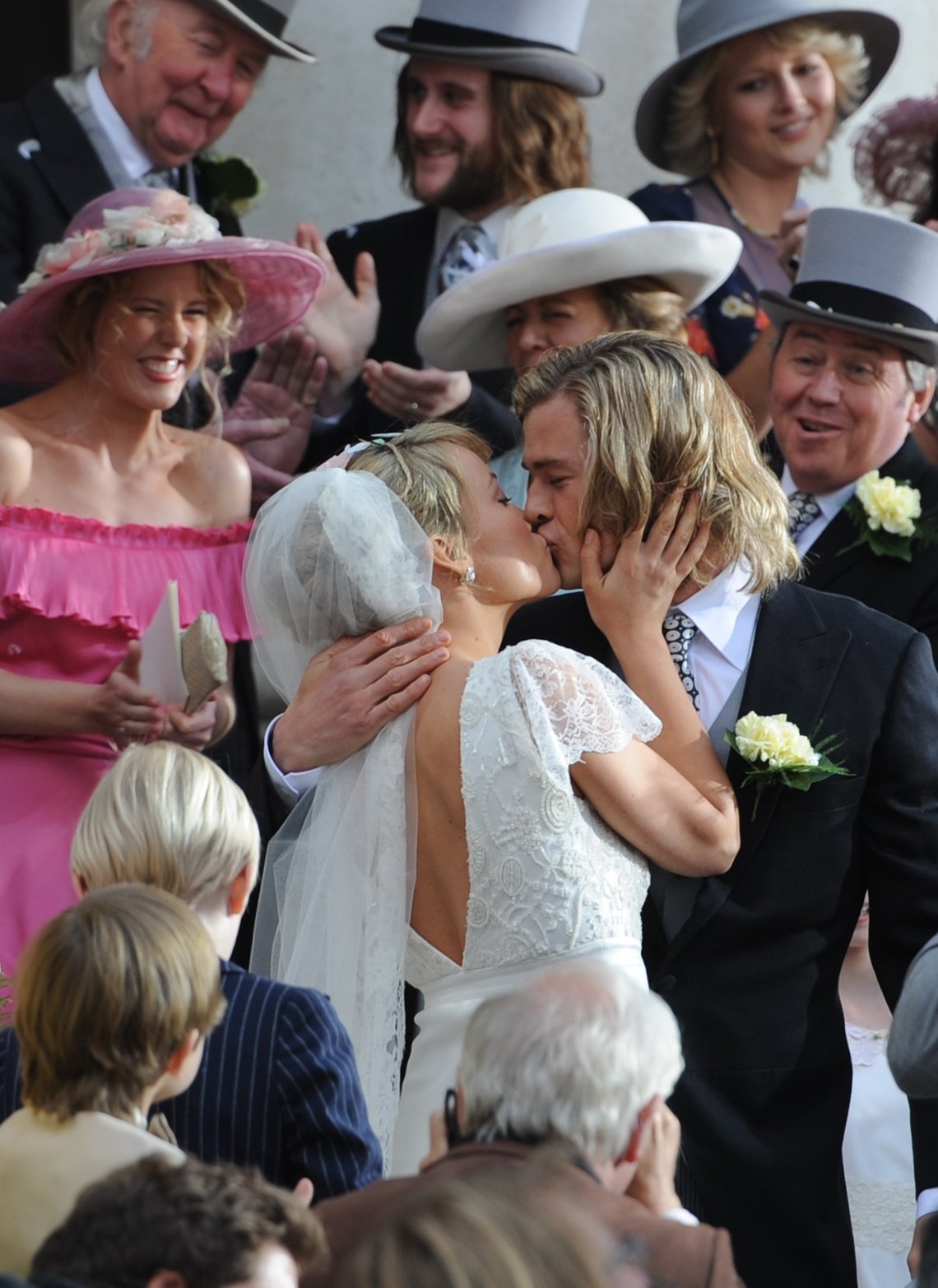 Olivia Wilde on the set for the movie Rush on April 2, 2012