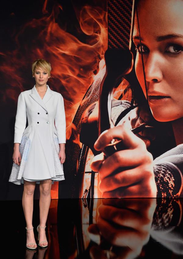 Jennifer Lawrence  The Hunger Games - Catching Fire  Germany Premiere in Berlin, Nov. 12, 2013 