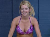 Britney Haynes in a bikini