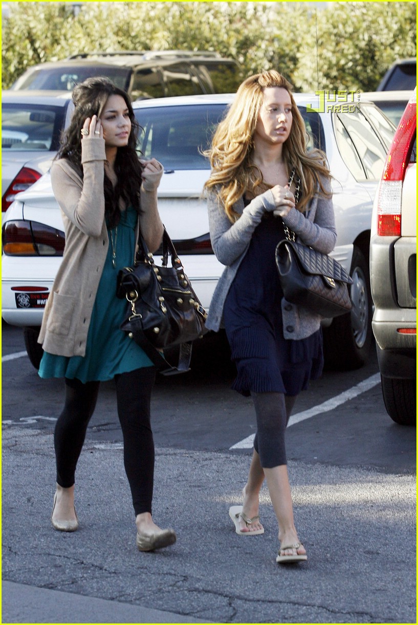 Ashley Tisdale with Vanessa Hudgens