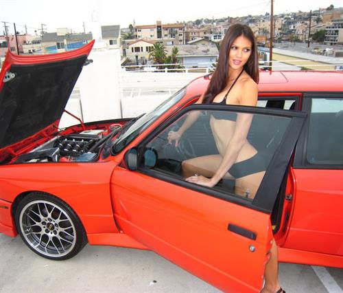 Anonymous in a bikini