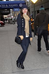 Victoria Justice out and about in NYC 2/7/13 