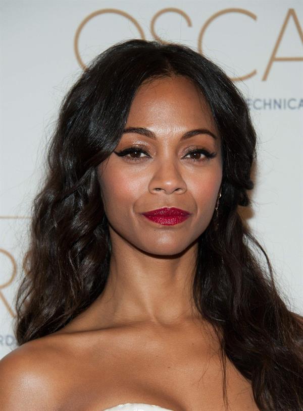 Zoe Saldana Academy Of Motion Picture Arts And Sciences' Scientific & Technical Awards February 9, 2013 