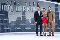 Zoe Saldana Star Trek Into Darkness' Premiere on April 29, 2013 