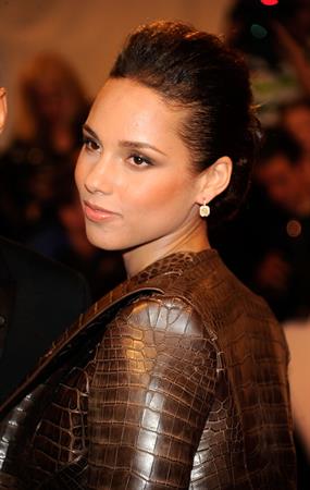 Alicia Keys Metropolitan Museum of Art Costume Institute Benefit on May 2, 2011
