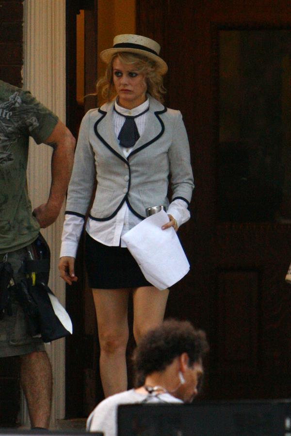 Alicia Silverstone on Vamps set in Detroit on August 13, 2010 