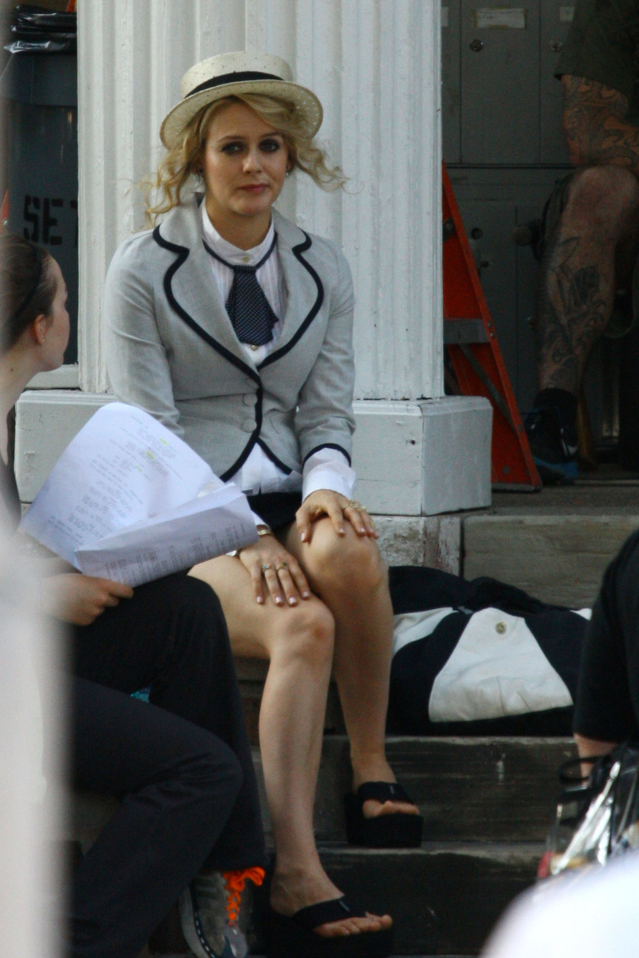 Alicia Silverstone on Vamps set in Detroit on August 13, 2010 