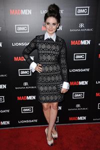 Alison Brie premiere of AMC's Mad Men Season 5 on March 14, 2012