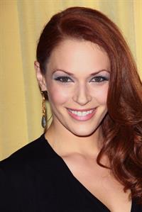 Amanda Righetti Forevermark and Instyle Golden Globes Event on January 10, 2012
