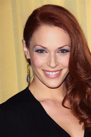 Amanda Righetti Forevermark and Instyle Golden Globes Event on January 10, 2012