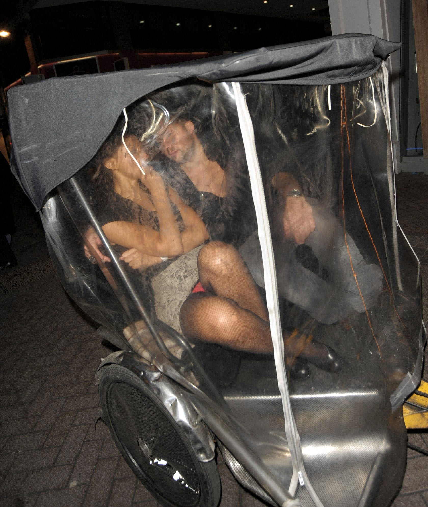 Amelle Berrabah London candids Feb 6th 2010 