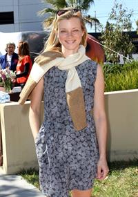 Amy Smart at the Best Friends Animal society Pet Adoption in Los Angeles on February 16, 2012