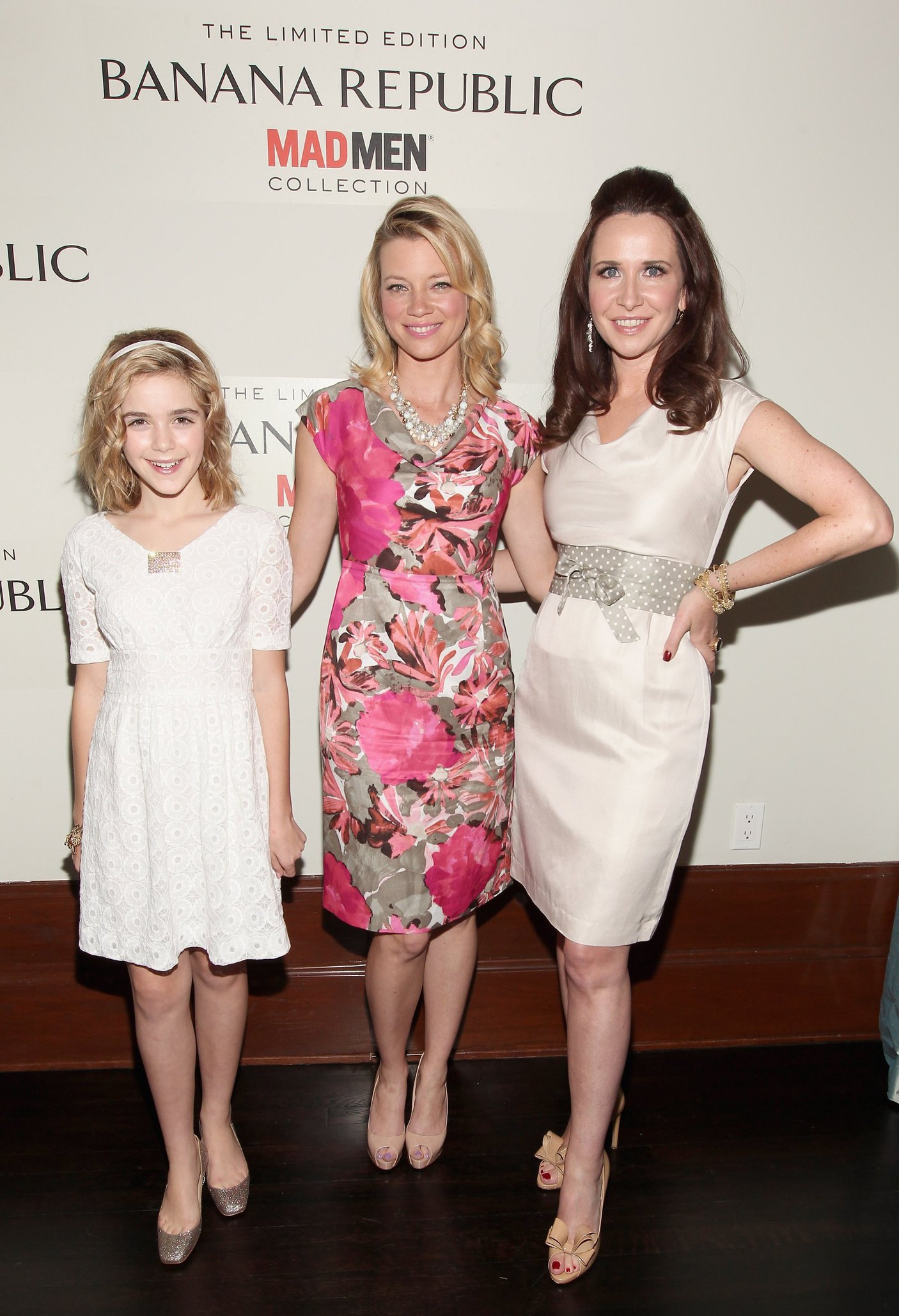 Amy Smart at Banana Republic's Mad Men Spring Collection launch on February 29, 2012 