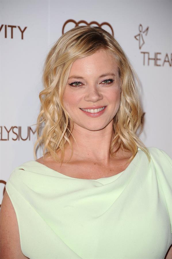 Amy Smart attends the Art of Elysium Heaven Gala at Union Station on January 14, 2012 