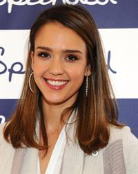 Amy Smart, Ali Larter and Jessica Alba at the Splendid store opening with crafting community and baby2baby 04.12.11 