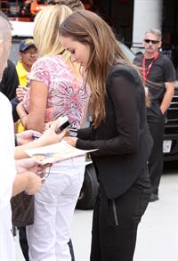 Olivia Wilde tron legacy panel comic con 2010 at san diego convention center 22072010 