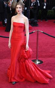 Anne Hathaway 83rd annual Academy Awards in Hollywood on February 27, 2011