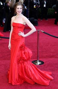 Anne Hathaway 83rd annual Academy Awards in Hollywood on February 27, 2011
