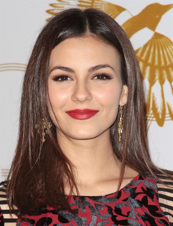 Victoria Justice LoveGold Cocktail Party in West Hollywood 2/21/13 