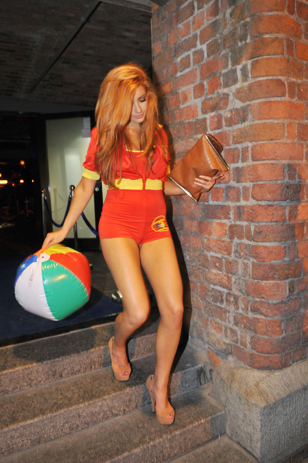 Alice Barlow rachel shenton at a party in liverpool 05.08.11 