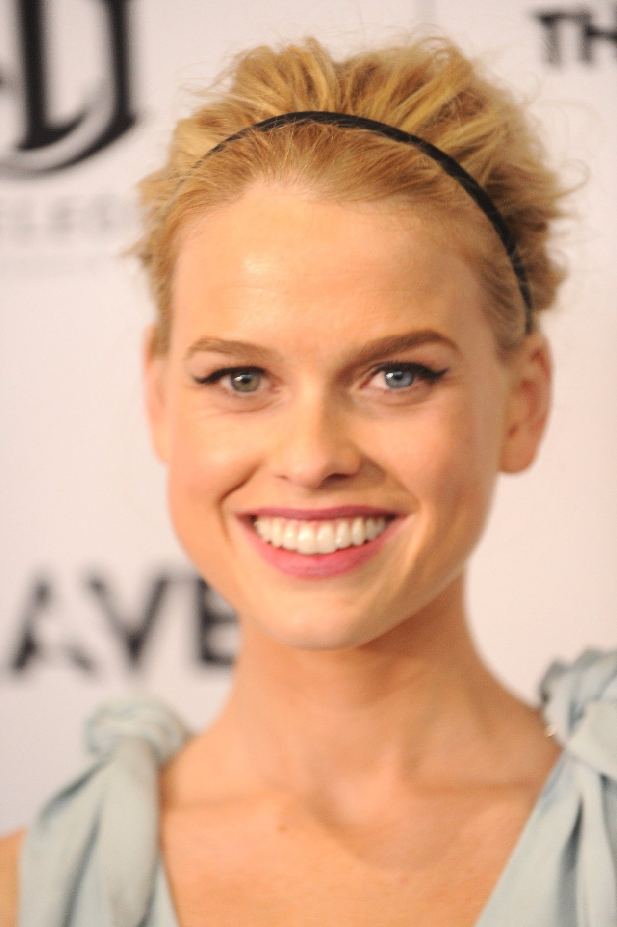 Alice Eve attends the Raven New York Red Carpet Screening Event on April 16, 2012
