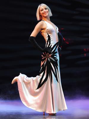 Ali Bastian Burn the Floor on July 23, 2010