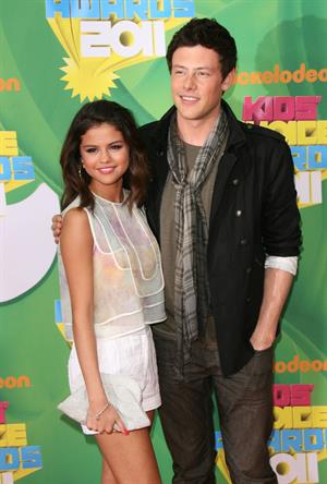 Selena Gomez at Nickelodeons 24th annual Kids Choice Awards at Galen center on April 2, 2011 