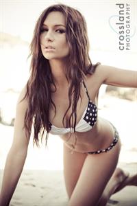 Rosanna Arkle in a bikini