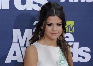 Selena Gomez at the 2011 MTV movie awards in Los Angeles on June 5, 2011