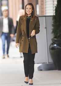 Olivia Wilde in New York 10/11/13  