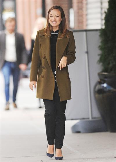 Olivia Wilde in New York 10/11/13  