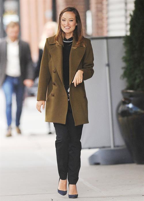 Olivia Wilde in New York 10/11/13  
