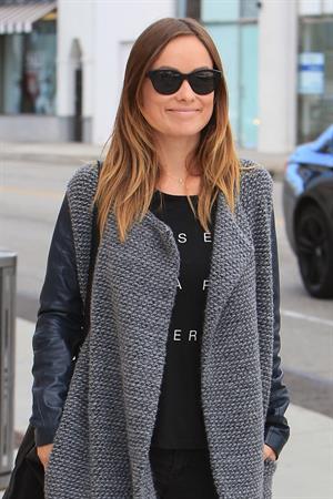 Olivia Wilde in Beverly Hills on October 29, 2013