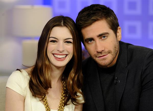 Anne Hathaway appears on NBC News Today Show on November 18, 2010