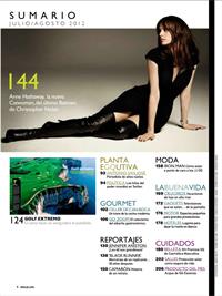 Anne Hathaway GQ Magazine Spain July August 2012 