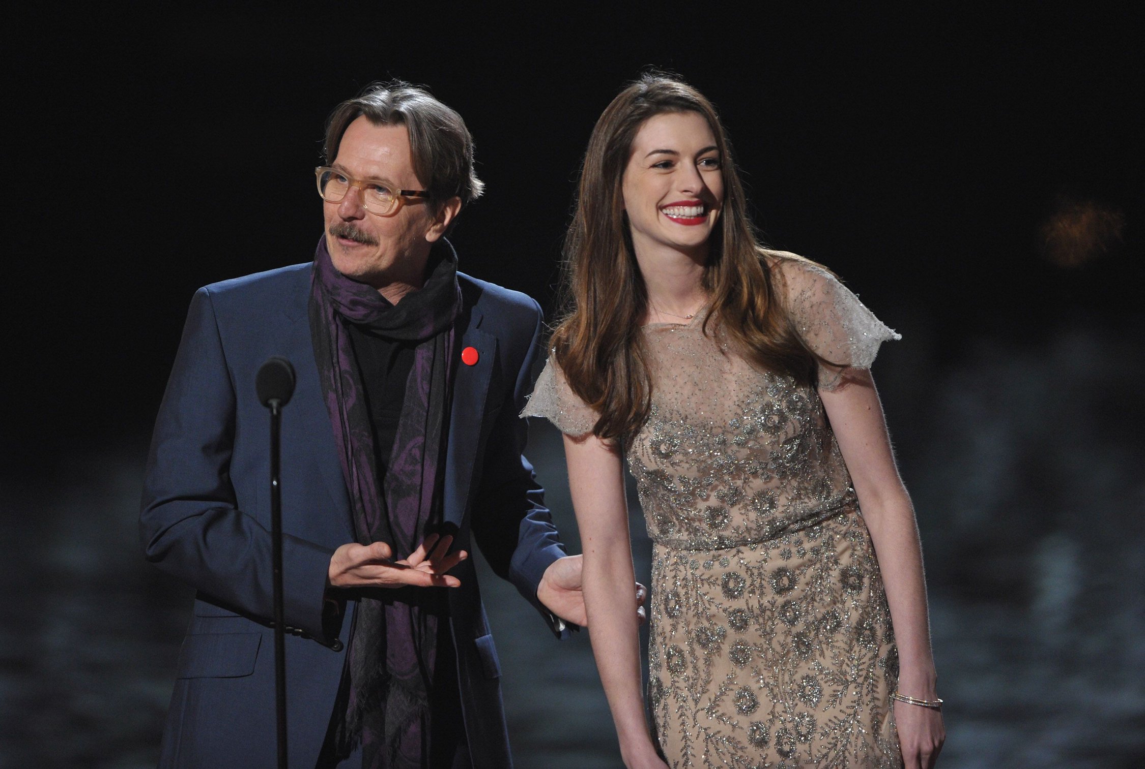 Anne Hathaway Spike TVs Scream 2011 Awards in Universal City California on October 15, 2011