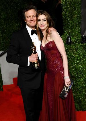 Anne Hathaway Vanity Fair Oscar Party on February 27, 2011