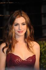 Anne Hathaway Vanity Fair Oscar Party on February 27, 2011