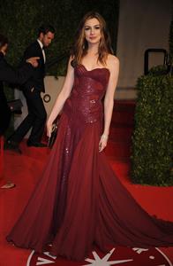 Anne Hathaway Vanity Fair Oscar Party on February 27, 2011