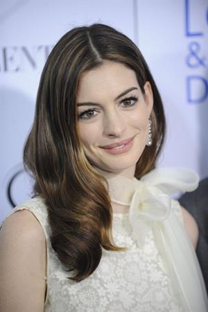 Anne Hathaway Love & Other Drugs screening at the DGA Theater in New York City on November 16, 2010