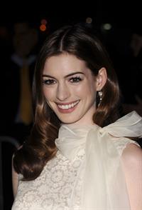 Anne Hathaway Love & Other Drugs screening at the DGA Theater in New York City on November 16, 2010