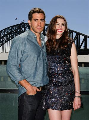 Anne Hathaway press conference at Welsh Bay in Sydney on December 6, 2010