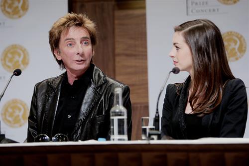 Anne Hathaway Pictures Anne Hathaway Norwegian Nobel Prize Committees banquet conference on December 11, 2010