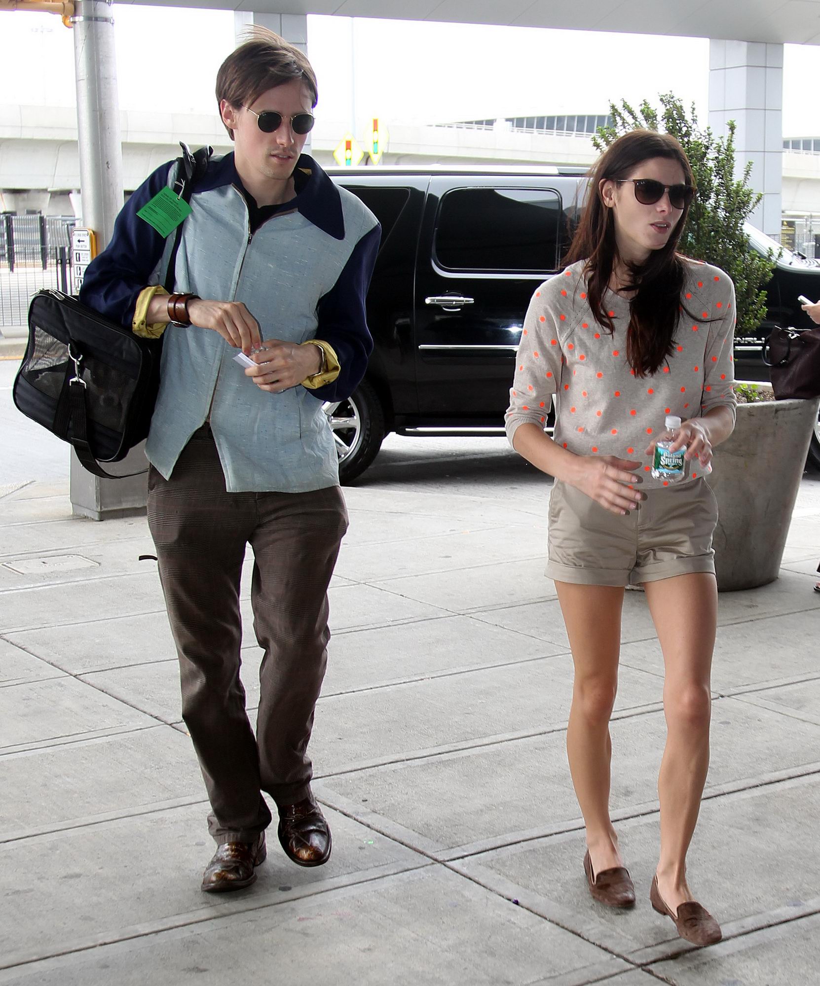 Ashley Greene at JFK Airport in New York on June 12, 2012